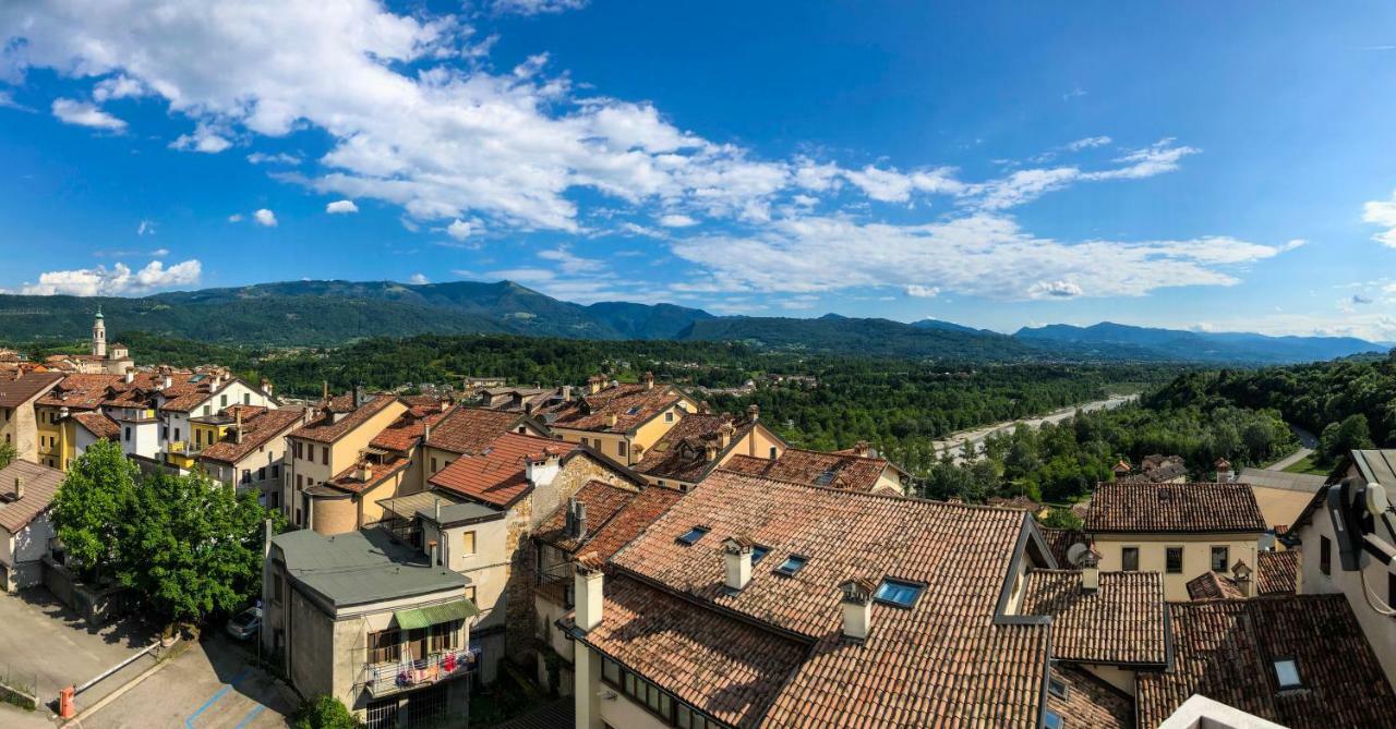Apartamento Attico Panoramico In Centro - Civetta Belluno Exterior foto